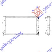 Vw jetta 79-83 HLADNJAK MOTORA BENZIN/DIZEL (+AC) (52.5x32x3.4)