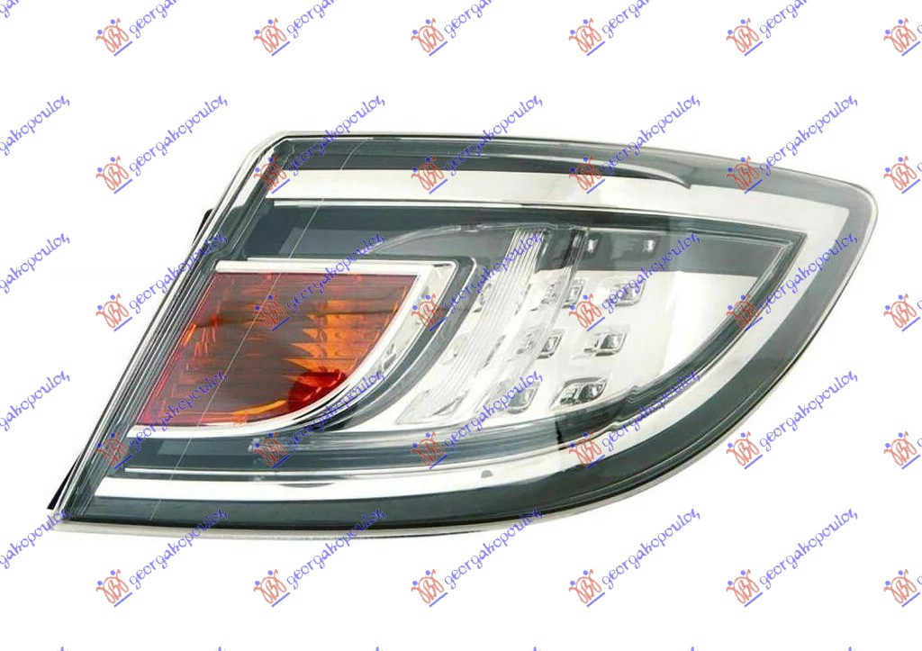 Mazda 6 08-13 STOP LAMPA SPOLJASNJA BELA 11-