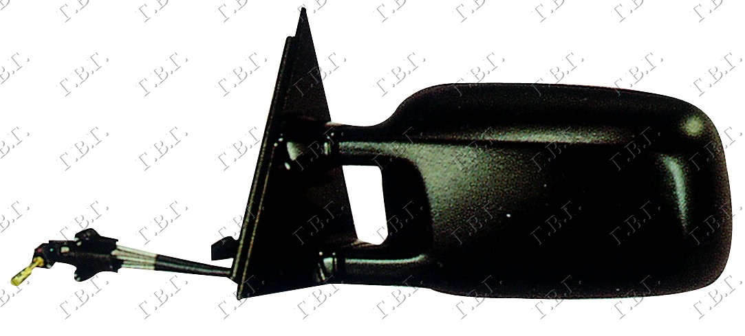 Vw passat 1993-1996 (3a2/35i/3a5) RETROVIZOR MEHANICKI SA SAJLOM (RAVNO STAKLO)