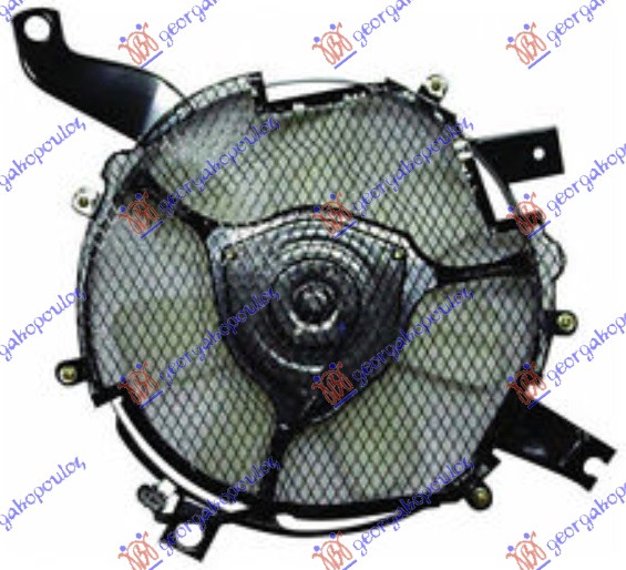 Mitsubishi pajero 92-95 VENTILATOR KLIME KOMPLET (3.5 BENZIN - 2.5/2.8 T. DIZEL)