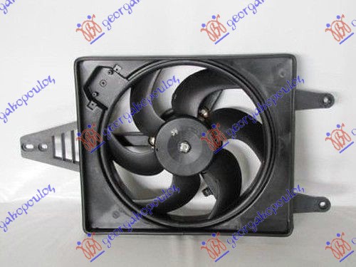 Alfa romeo 156 97-03 VENTILAT.KOMPL.(1.6-1.8-2.0 BENZIN) -A/C