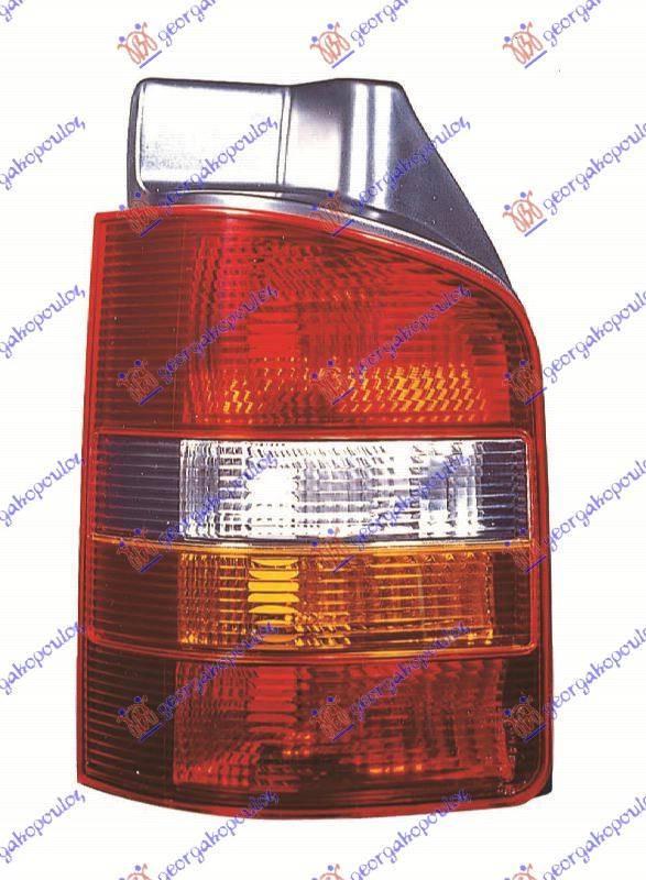 Vw transporter (t5) 03-10 STOP LAMPA (ZATAMNJENI MIGAVAC) (DUPLA VRATA) (E) (DEPO)