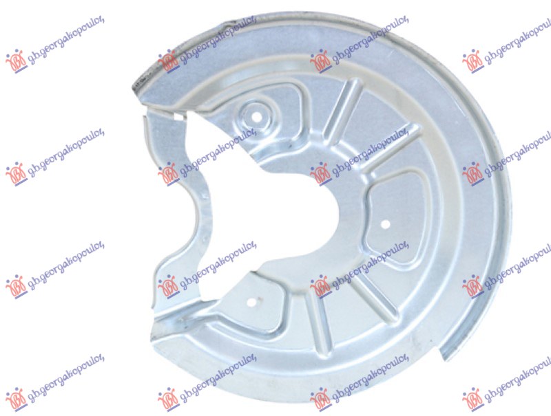 Vw golf vi 08-13 ZASTITA ZADNJEG KOCIONOG DISKA (PRECNIK ZASTITE 320/65mm) (PRECNIK DISKA 272mm) (BOSCH)