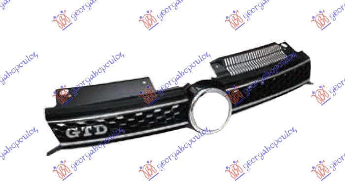 Vw golf vi 08-13 PVC MASKA (GTD)