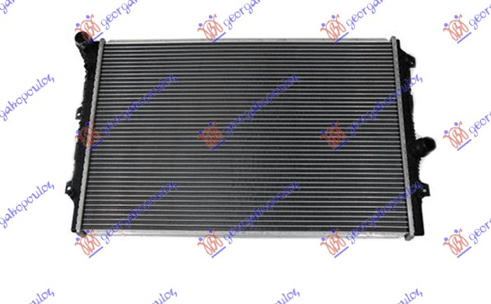 Vw caddy 2015-2020 (sab/saj) HLADNJAK MOTORA 1.4/2.0 Tsi-TFSi BENZIN / 2.0 TDi DIZEL (650x445) (NRF)
