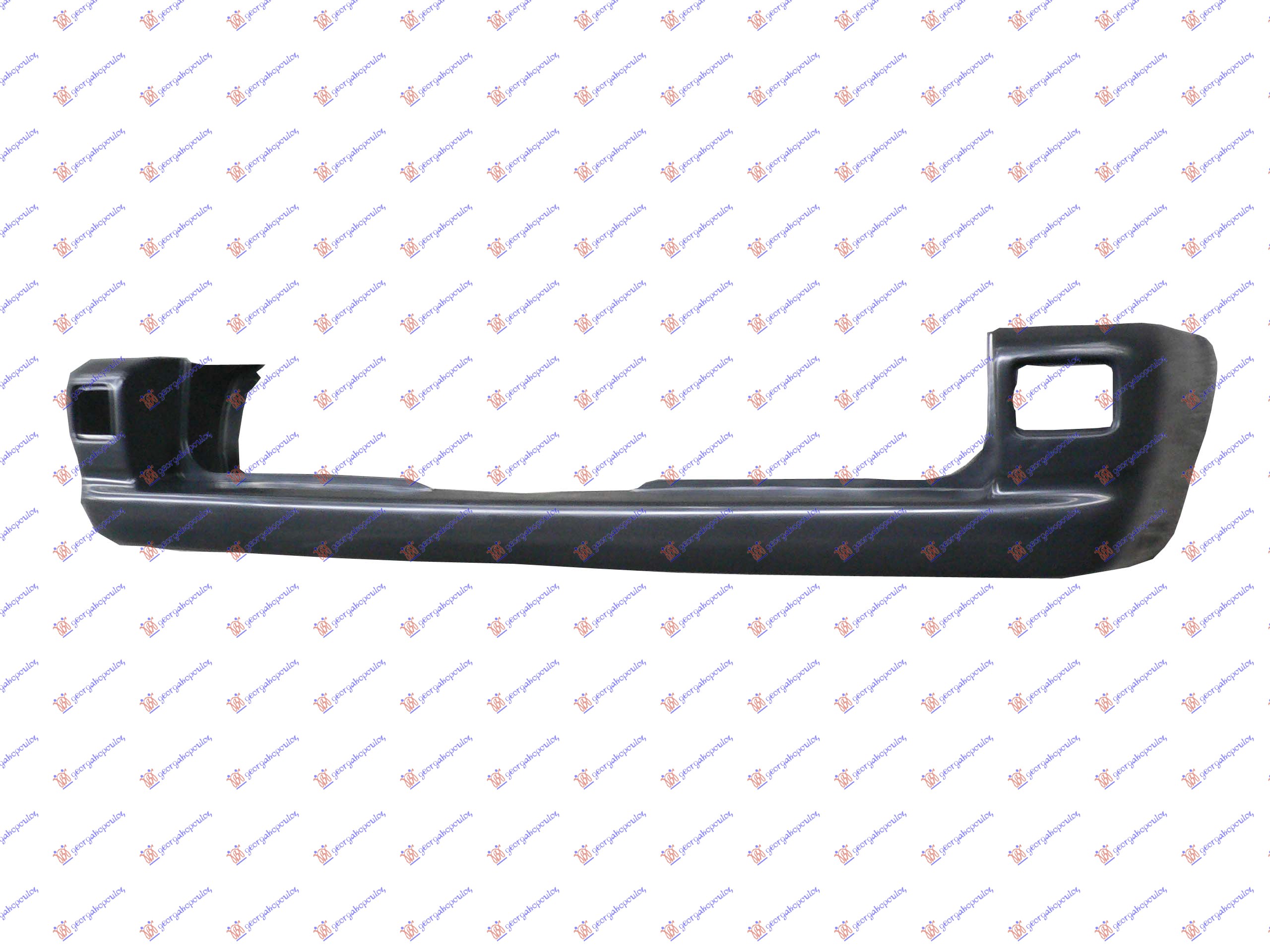 Vw lt 1998-2006 (2d) ZADNJI BRANIK PLASTICNI DEO SA GAZISTEM
