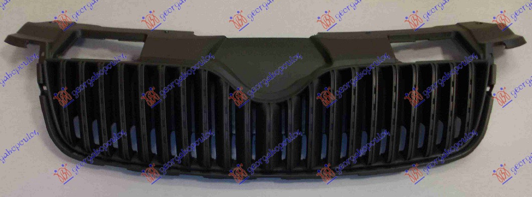 Skoda fabia 07-10 PVC MASKA CRNA(SA RUPAMA ZA LAJSNU)