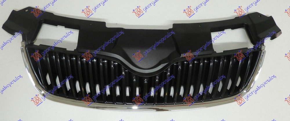 Skoda fabia 07-10 PVC MASKA SA HROM LAJSNOM DONJA