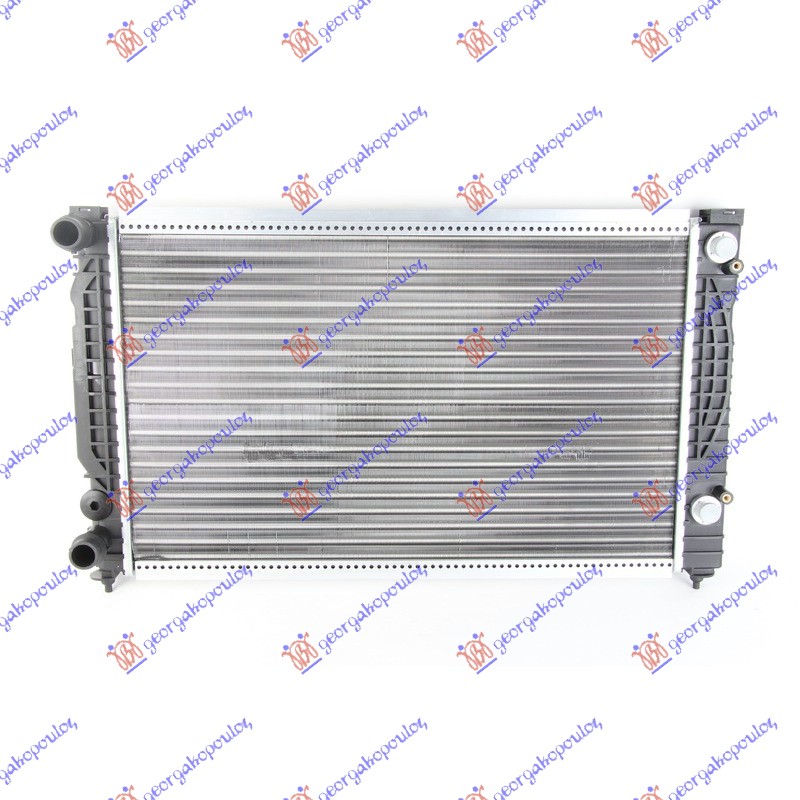 Vw passat 2000-2005 (3b3/3b6) HLADNJAK MOTORA BENZIN/DIZEL (AUTO) (+/-AC) (630x410) (NISSENS)
