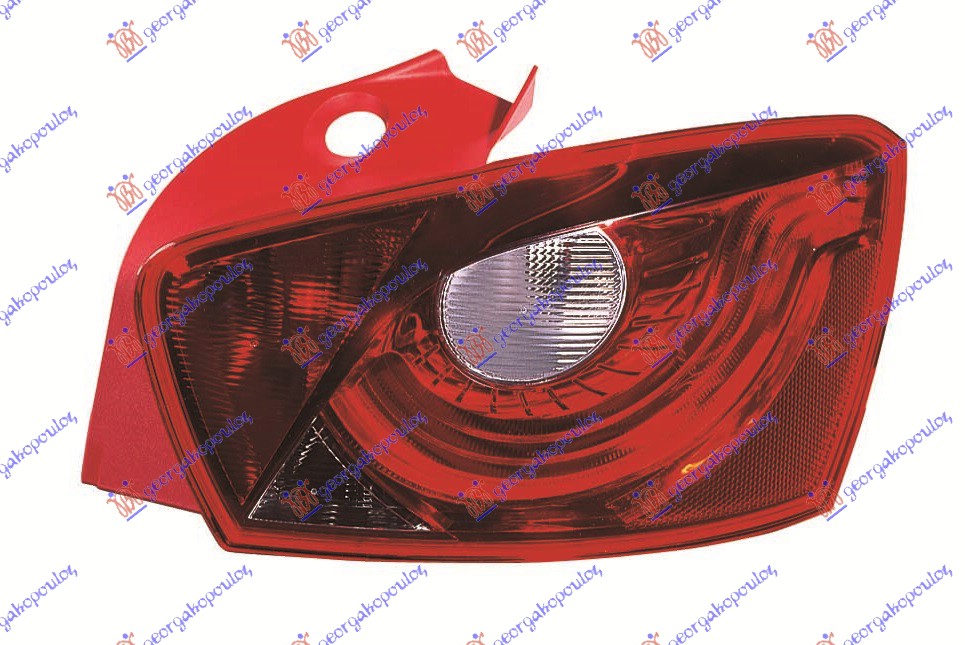 Seat ibiza 08-12 STOP LAMPA 5 VRATA (DEPO)