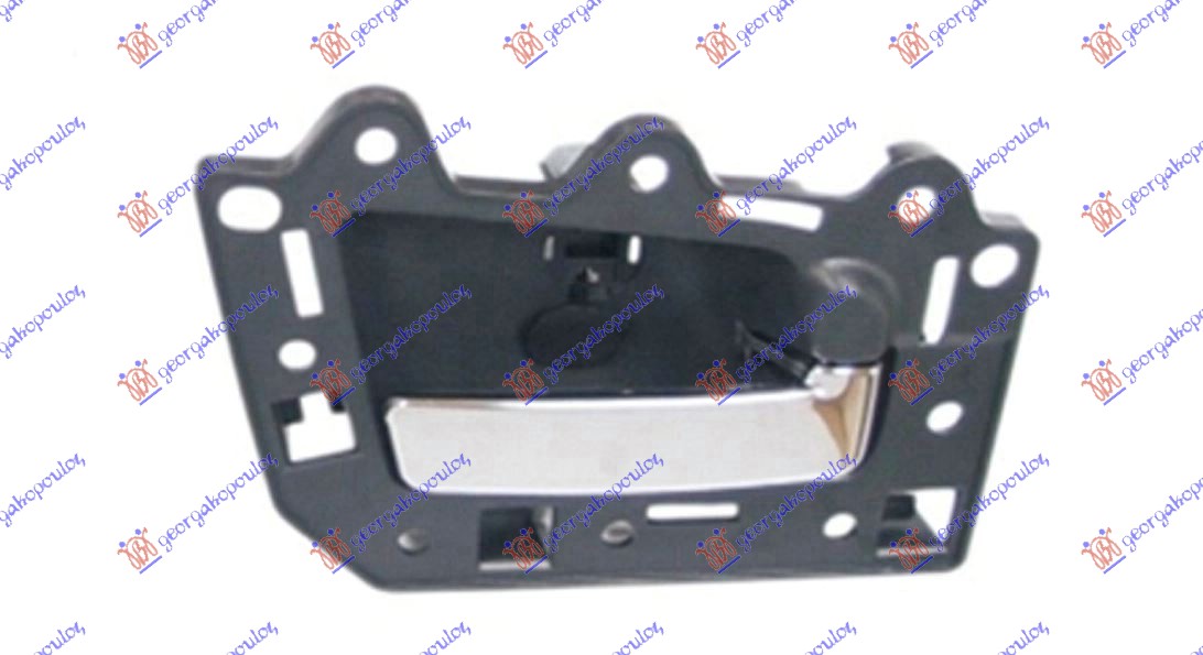 Jeep grand cherokee 05-08 KVAKA PREDNJIH VRATA UNUTRASNJA HROM/CRN