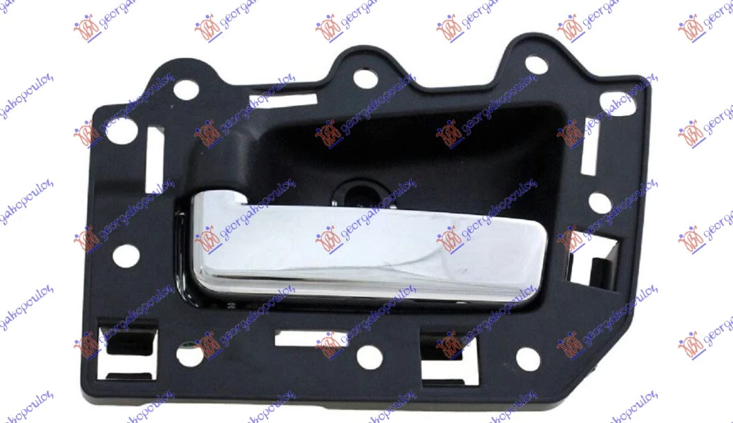 Jeep grand cherokee 05-08 KVAKA ZADNJIH VRATA UNUTRASNJA HROM/CRNA