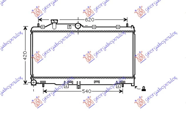 Subaru legacy/outback 04-10 HLAD MOTORA 2.0-2.5i-16V(34x68.5x16)MAN