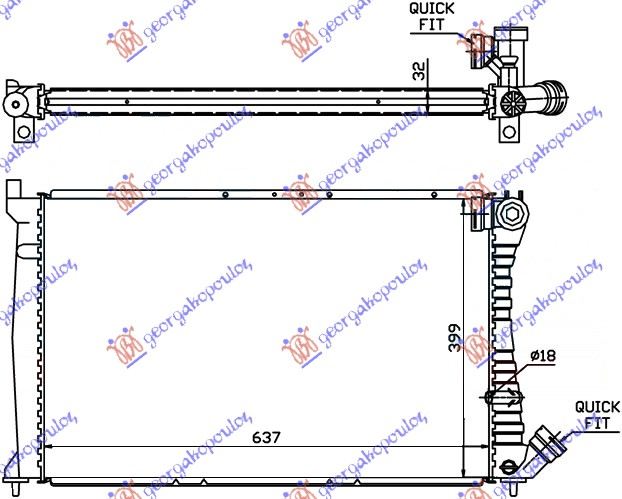 Peugeot 406 sdn 96-05 HLAD 2.0i-8VT.-1.9-2.1T.D(64x40)MAN/AUT