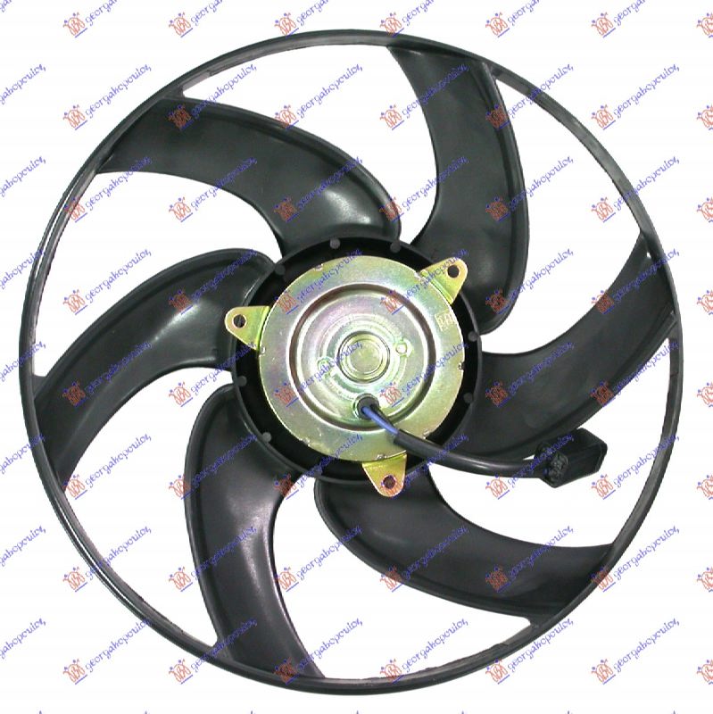 Peugeot 406 sdn 96-05 VENTILATOR (MOTOR+ELISA) (34cm) BEN-DIZ