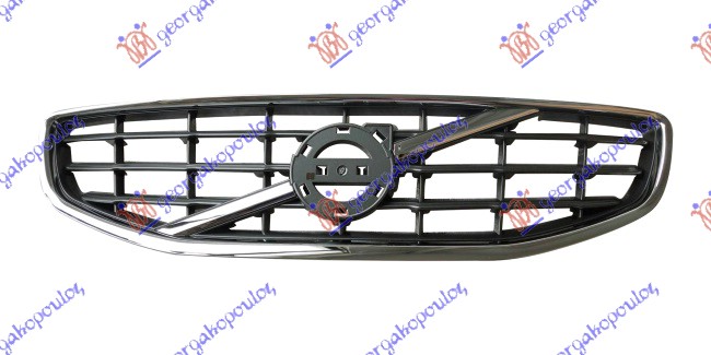 Volvo s60/v60 10-13 PVC MASKA KOMPL. HROM LAJSNA