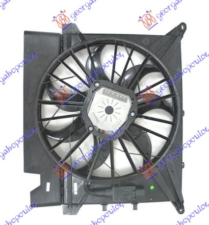 Volvo xc90 03-14 VENTILATOR KOMPLET