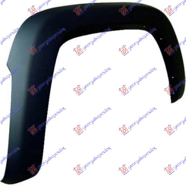 Jeep cherokee (liberty) 02-08 RUB PLASTICNI PREDNJEG BLATOBRANA -05 (LIMITED)