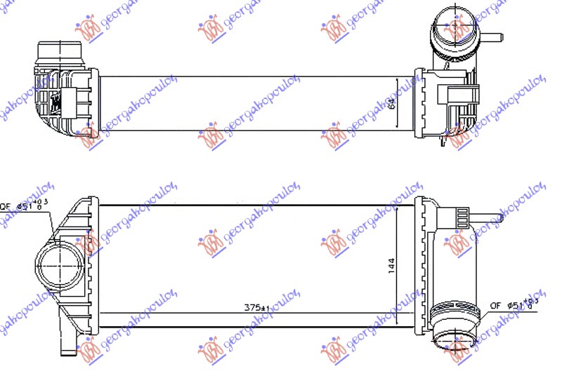 Renault kangoo 08-13 HLAD. INTER.1.2TCE-1.5DCi (375x145)Q.FIT