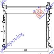 Mercedes citan 2013-2021 (w415) HLADNJAK MOTORA 1.6 BENZIN - 1.5 DIZEL (+AC) (560x480x26) (NRF)