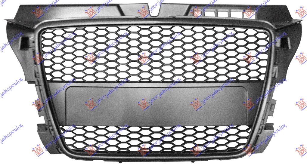 Audi a3 08-12 PVC MASKA (RS LOOK) CRNA -10