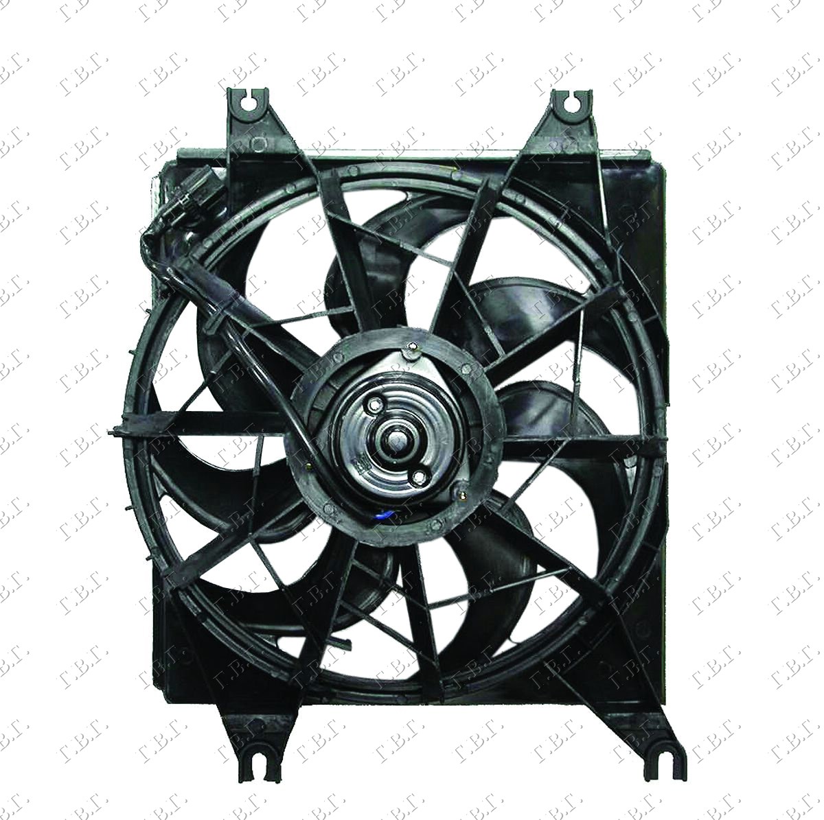 Hyundai accent l/b 94-97 VENTILATOR KOMPLET BENZIN