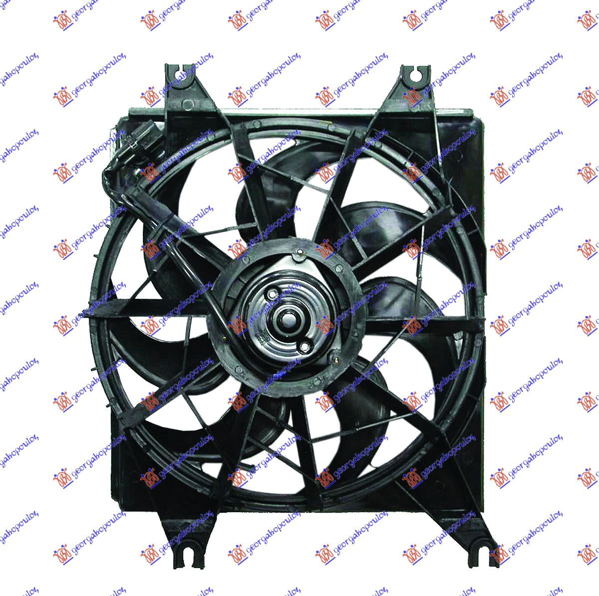 Hyundai accent sdn 94-97 VENTILATOR KOMPLET BENZIN