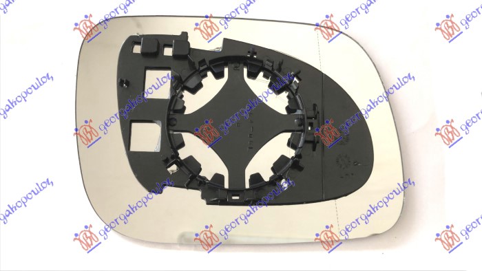 Vw touareg 2003-2010 (7la/7l6/7l7) STAKLO RETROVIZORA -2007 (ASFERICNO)
