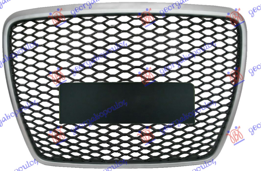 Audi a6 08-10 PVC MASKA (RS) HROM/CRNA