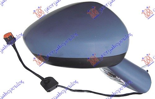Citroen c5 2008-2016 (rd/rw) RETROVIZOR ELEKTRICNI SA GREJACEM PM (ELEKTRO-SKLOPIV) (MIGAVAC) (SENZOR) (KONVEKSNO STAKLO)