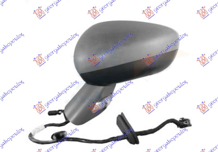Citroen c5 2008-2016 (rd/rw) RETROVIZOR ELEKTRICNI SA GREJACEM PM (ELEKTRO-SKLOPIV) (MEMORIJA) (MIGAVAC) (14 PIN) (KONVEKSNO STAKLO)