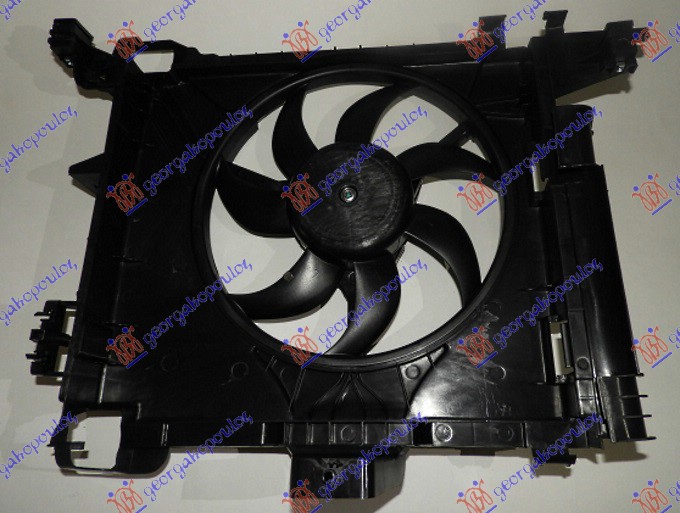 Smart fortwo 07-12 VENTILATOR KOMPLETAN BENZ.-DIZEL (335mm)