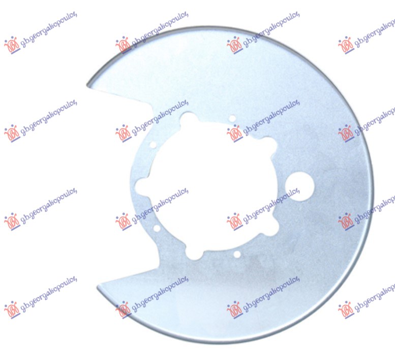 Iveco daily 2007-2011 ZASTITA ZADNJEG KOCIONOG DISKA (PRECNIK DISKA 276mm)