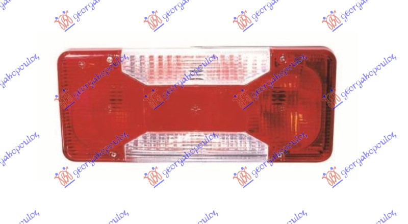 Iveco daily 07-11 STAKLO STOP LAMPE (OTVORENA KAROSERIJA)