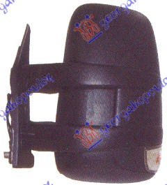 Iveco daily 2007-2011 RETROVIZOR ELEKTRICNI SA GREJACEM KRATKI (MIGAVAC) (SENZOR) (KONVEKSNO STAKLO)