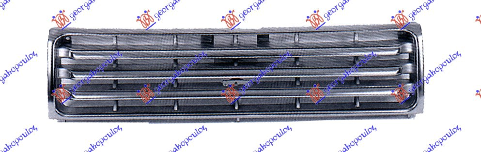 Mitsubishi pajero 92-95 PVC MASKA CRNA