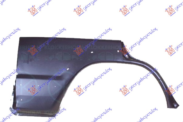 Mitsubishi pajero 1992-1995 (v3w/v2w/w4w) RUB 4 VRATA