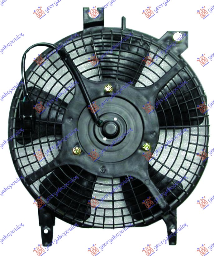 Toyota corolla (e 10) sdn-s.w. 92-96 VENTILATOR A/C KOMPLET BENZIN