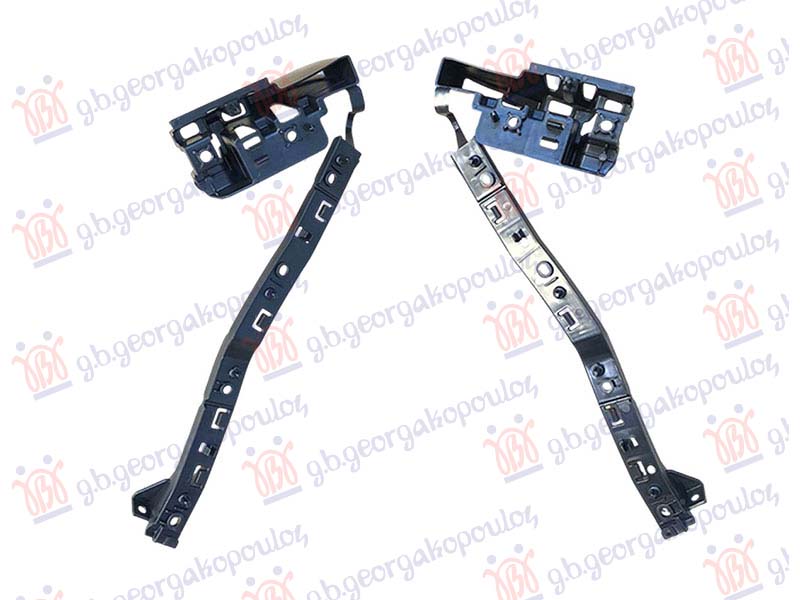 Citroen berlingo 2008-2015 (b9) NOSAC ZADNJEG BRANIKA BOCNI (SET) (DUGI) (DUPLA VRATA)