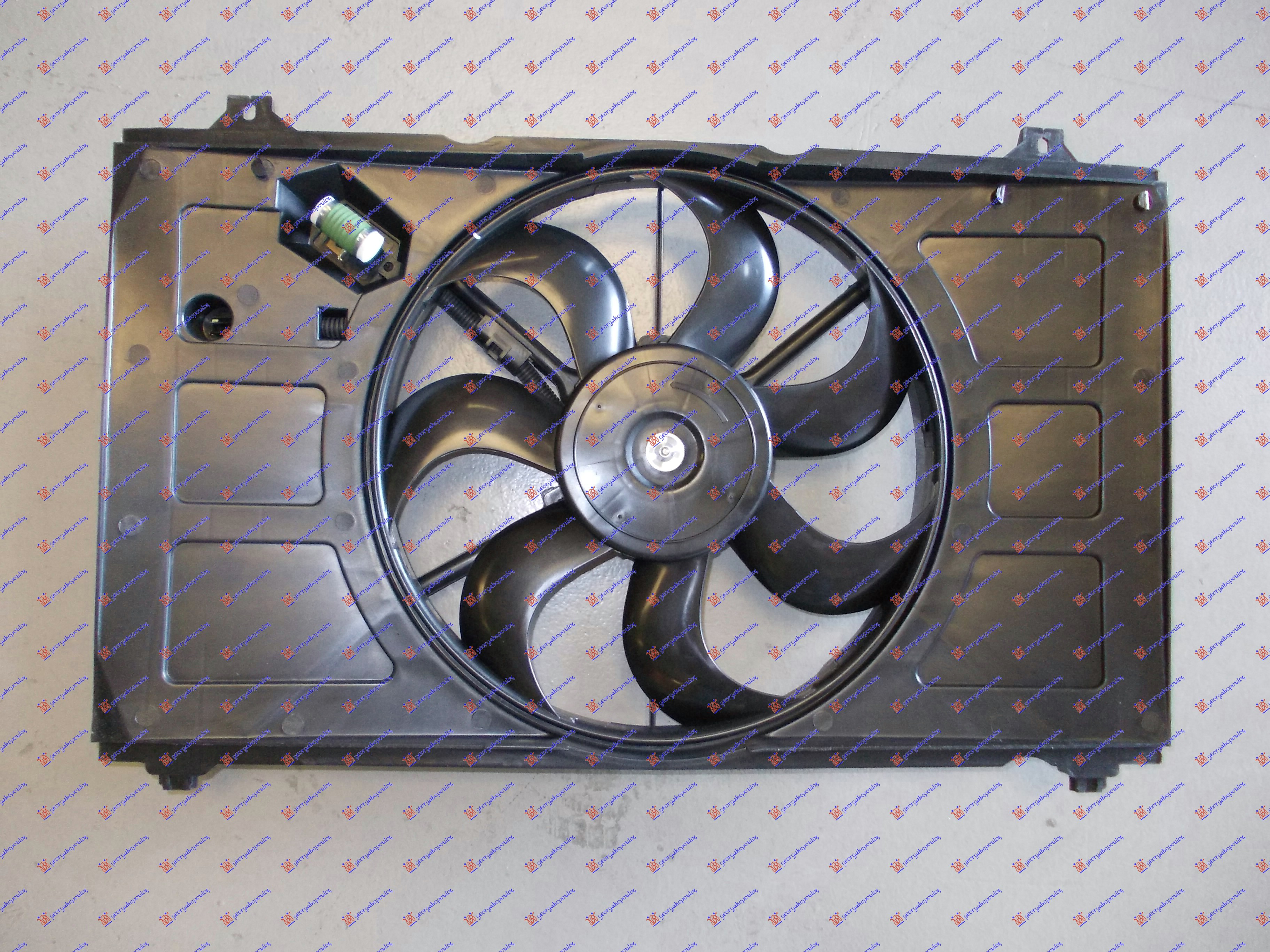 Kia rio 05-11 VENTILATOR KOMPLETAN I A/C BENZIN