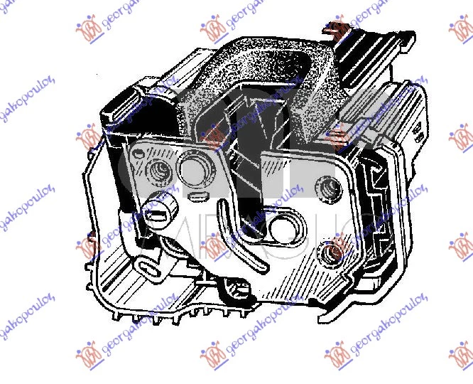 Fiat fiorino/qubo 08-16 BRAVA ZA KLIZNA VRATA(BEZ SIGURN.BRAVE