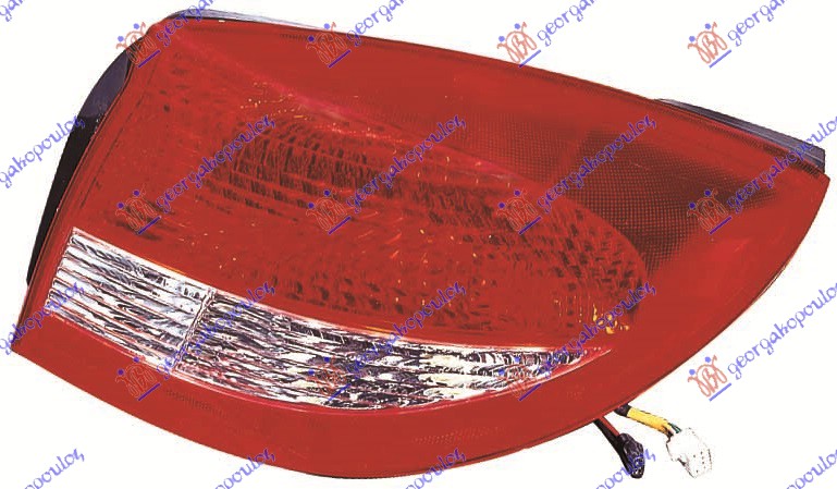 Kia rio 02-05 STOP LAMPA 4 VRATA (DEPO)