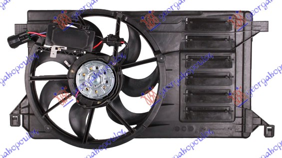 Mazda 3 sdn-h/b (bl) 08-13 VENTILATOR KOMPLET (JEDAN)2.3i16V-2.2CiT