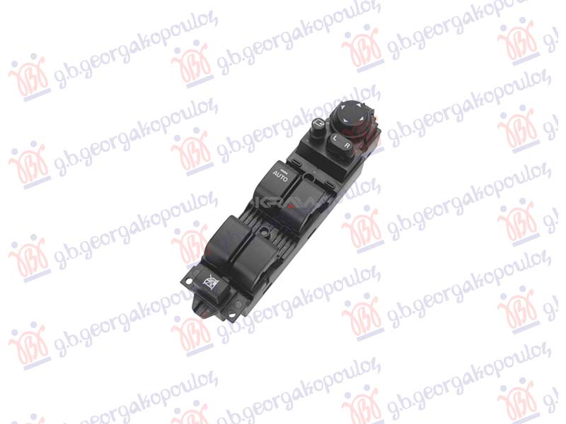Mazda 3 sdn-h/b 2008-2013 (bl/bk) PREKIDAC U PREDNJIM VRATIMA (4 TASTERA) (LEVI AUTO) (ELEKTRO-SKLOPIV RETORVIZOR) (26 PIN)