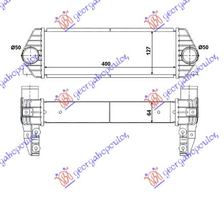 Ford transit connect 03-10 HLAD.INTERC.1.8 Di/TDCI DIZEL 07-