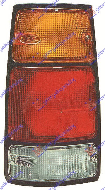 Opel p/u campo 87-95 STOP LAMPA (CRNI OKVIR) (DEPO)