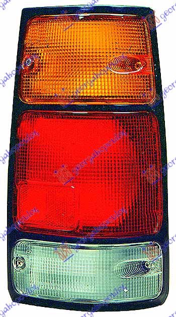 Isuzu p/u 88-93 STOP LAMPA (CRNI OKVIR)