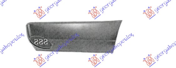Mitsubishi p/u l200 1993-1996 (k3t/k2t/k1t/k0t) KRAJ ZADNJEG BLATOBRANA DONJI