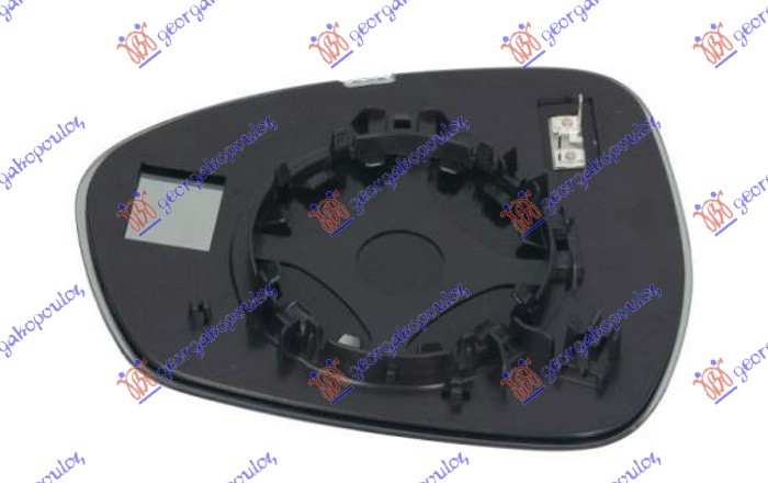 Alfa romeo stelvio 2016- (949) STAKLO RETROVIZORA SA GREJACEM (KONVEKSNO)