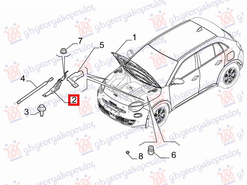 Alfa romeo junior 2024- (626/627) MAKAZE HAUBE (O)